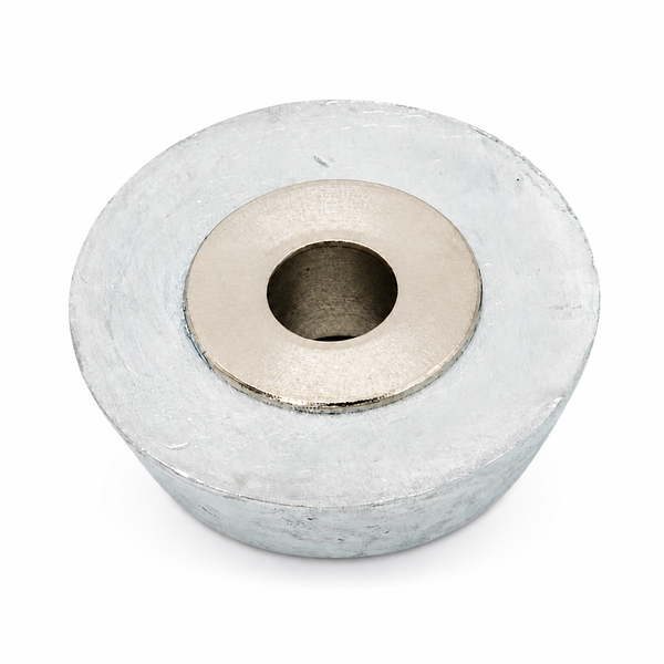 Recmar REC9408 zinc anode for Lewmar 45 Disc