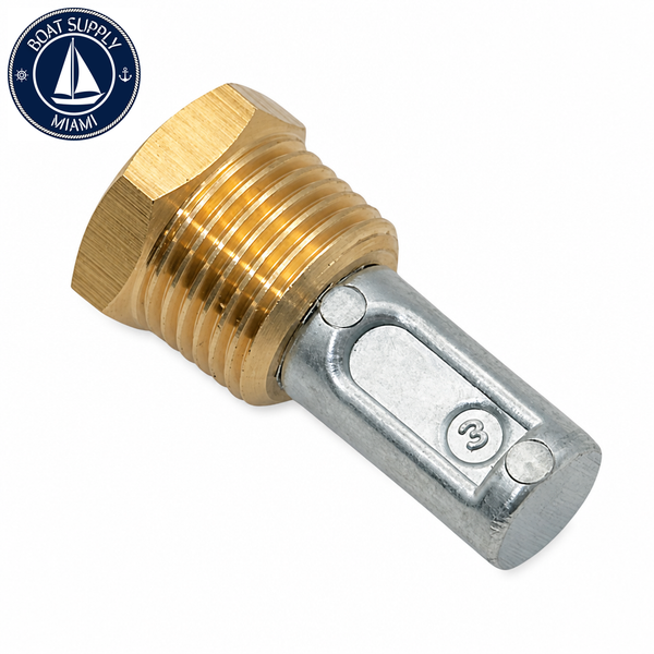Recmar REC9504 anode for Pencil Lombardini Diameter 14 26 mm 1/2"