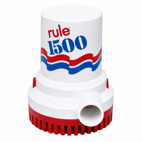 Rule 02 1500 GPH Bilge Pump 12V - Product View