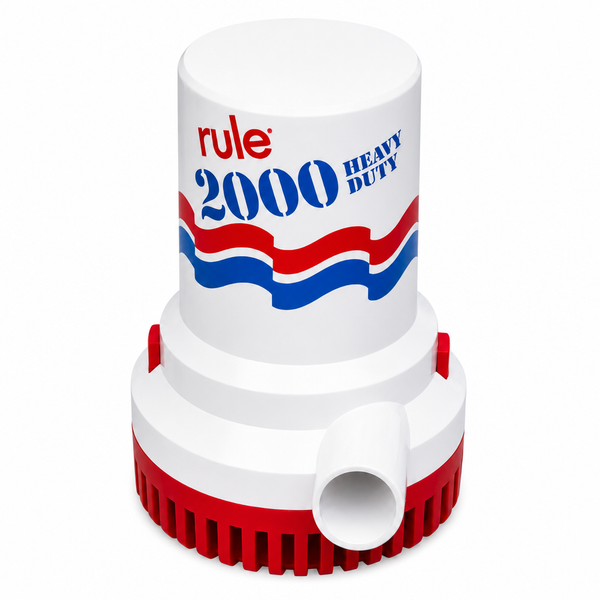 Rule 10 2000 GPH Bilge Pump 12V - Product View
