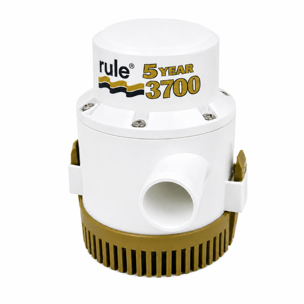 Rule 13A 3700 GPH Series Gold Bilge Pump 12V - Product View