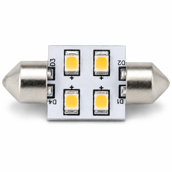 Scandvik 41100P Light Festoon 31mm 4 LED Warm White - Product View