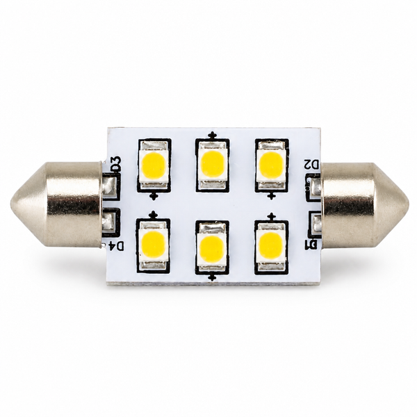 Scandvik 41102P Light Festoon 37 mm 6 LED Warm White - Product View