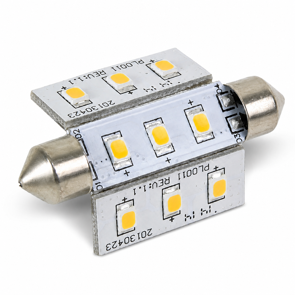 Scandvik 41106P Festoon Light 42 Mm 9 LED Warm White - Product View