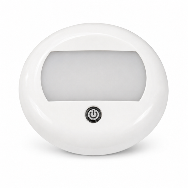 Scandvik 41323P LED Dome Light with Touch Switch 5 in Round - Product View