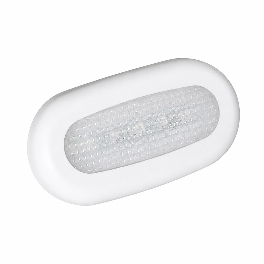 Scandvik 41360P O-5 Surface Mount LED Courtesy Light White - Product View