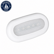Scandvik 41360P O-5 Surface Mount LED Courtesy Light White
