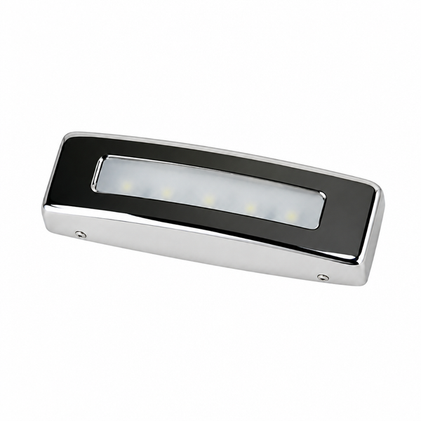 Scandvik 41381P R-5 LED Courtesy Light Side Illumination White Stainless Steel - Product View