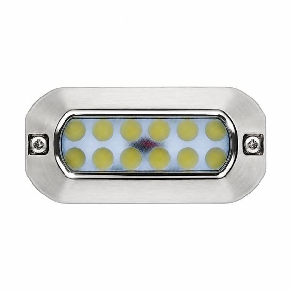 Scandvik 41430P U-12 LED Underwater Light White Surface Mount - Product View