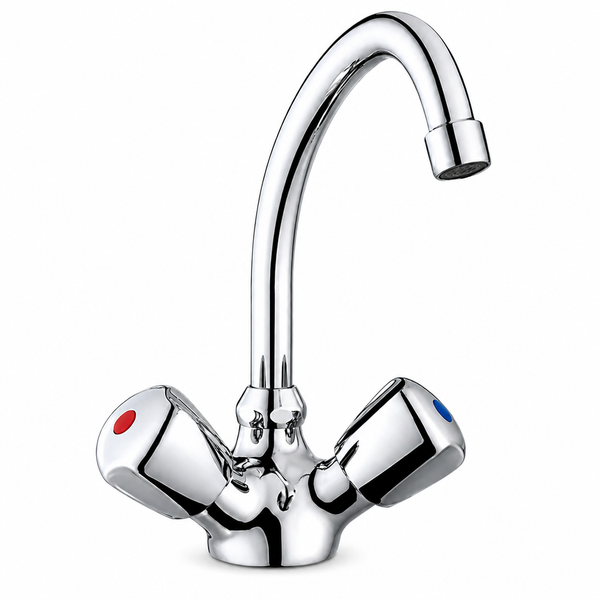 Scandvik 70002 Swivel J-Spout Galley Mixer - Product View