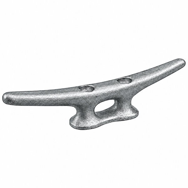 Sea-Dog 040110 Open Base Cleat 10" Galvanized Iron - Product View