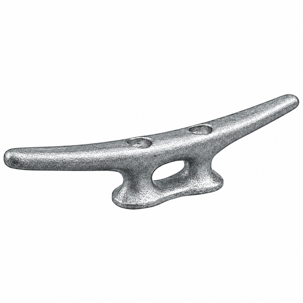 Sea-Dog 040114 Open Base Cleat 14" Galvanized Iron - Product View