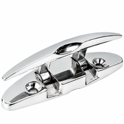 Sea-Dog 041125B-1 Oval Folding Cleat 5" Black PVD 316 Stainless Steel - Product View