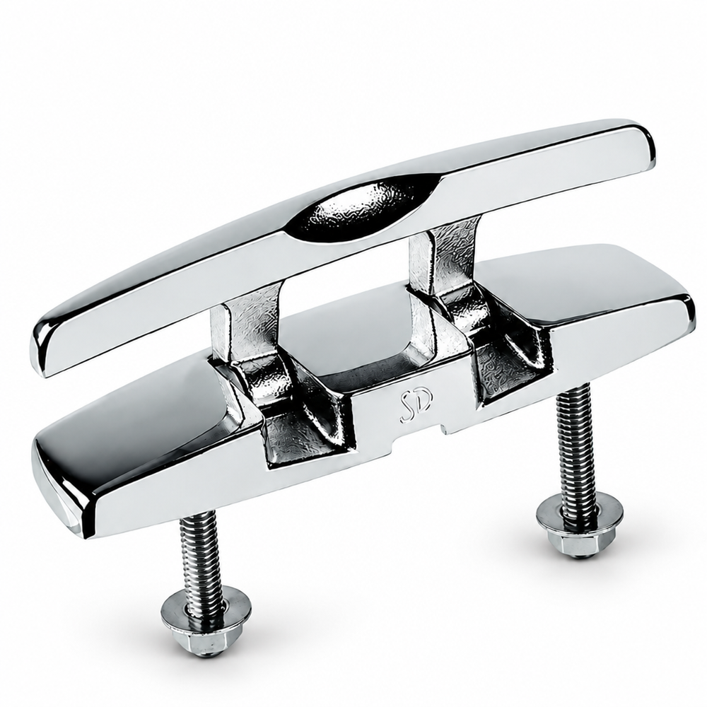 Sea-Dog 041136-1 Rectangular Folding Cleat 6-1/16" 316 Stainless Steel - Product View