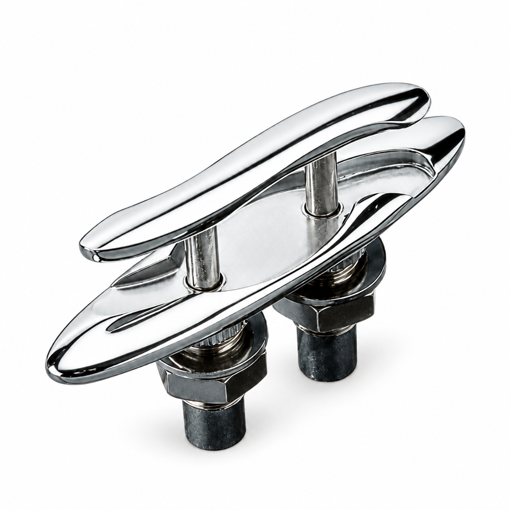 Sea-Dog 041304-1 S-Style Pull-Up Cleat 4-1/2" 316 Stainless Steel, Display - Product View