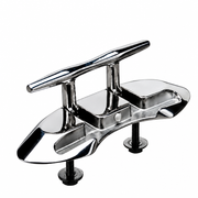 Sea-Dog 041404-1 Folding Stud Mount Cleat 4-1/2" 316 Stainless Steel - Product View