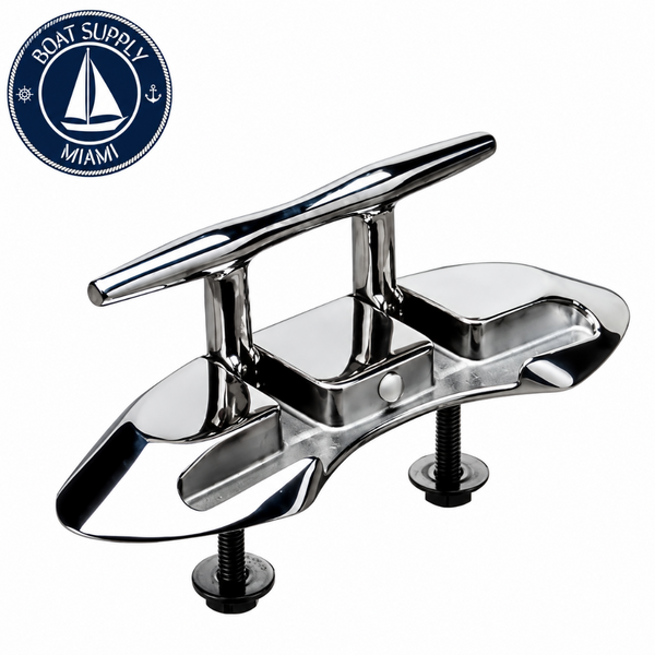 Sea-Dog 041404-1 Folding Stud Mount Cleat 4-1/2" 316 Stainless Steel