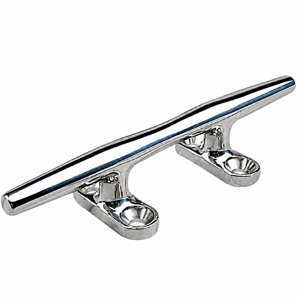 Sea-Dog 041604-1 Open Base Marine Cleat 4" 316 Stainless Steel - Product View