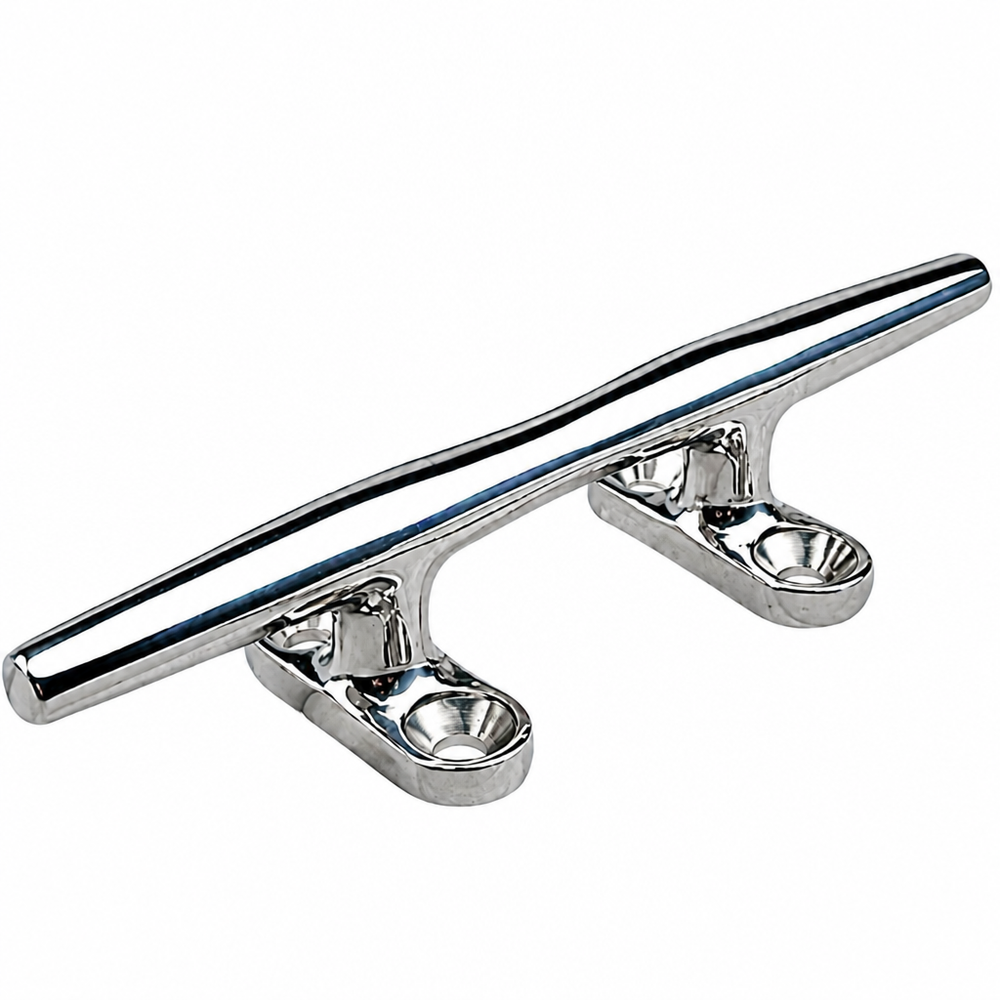 Sea-Dog 041608 Open Base Marine Cleat 8" Stainless Steel 316, Bulk - Product View