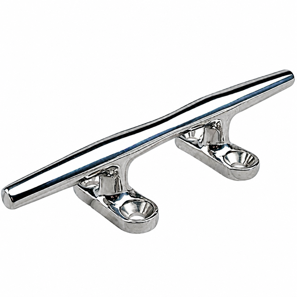 Sea-Dog 041612-1 12" Open Base Marine Cleat - 316 Stainless Steel - Product View