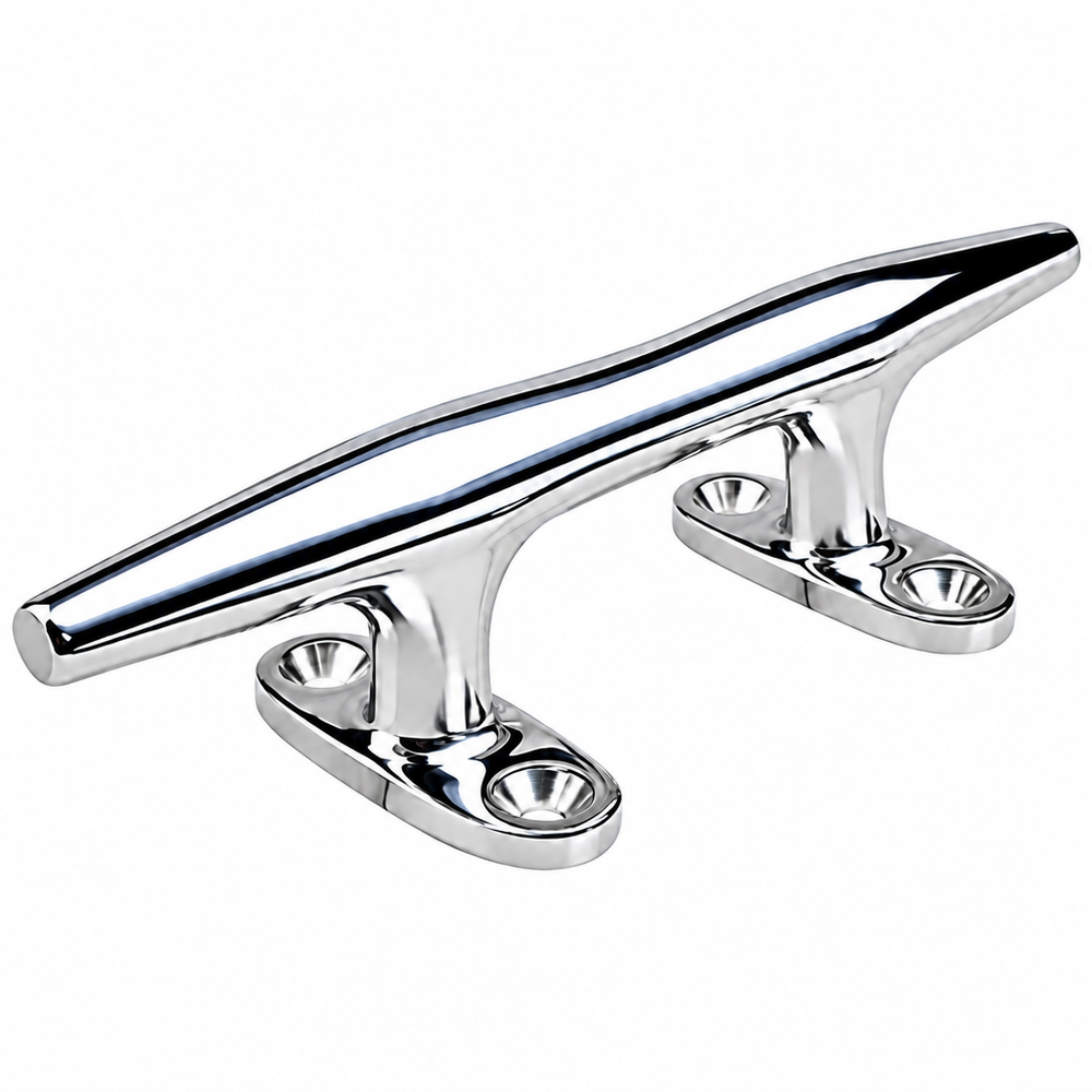 Sea-Dog 041710 10" Reinforced Open Base Cleat 316 Stainless Steel - Product View