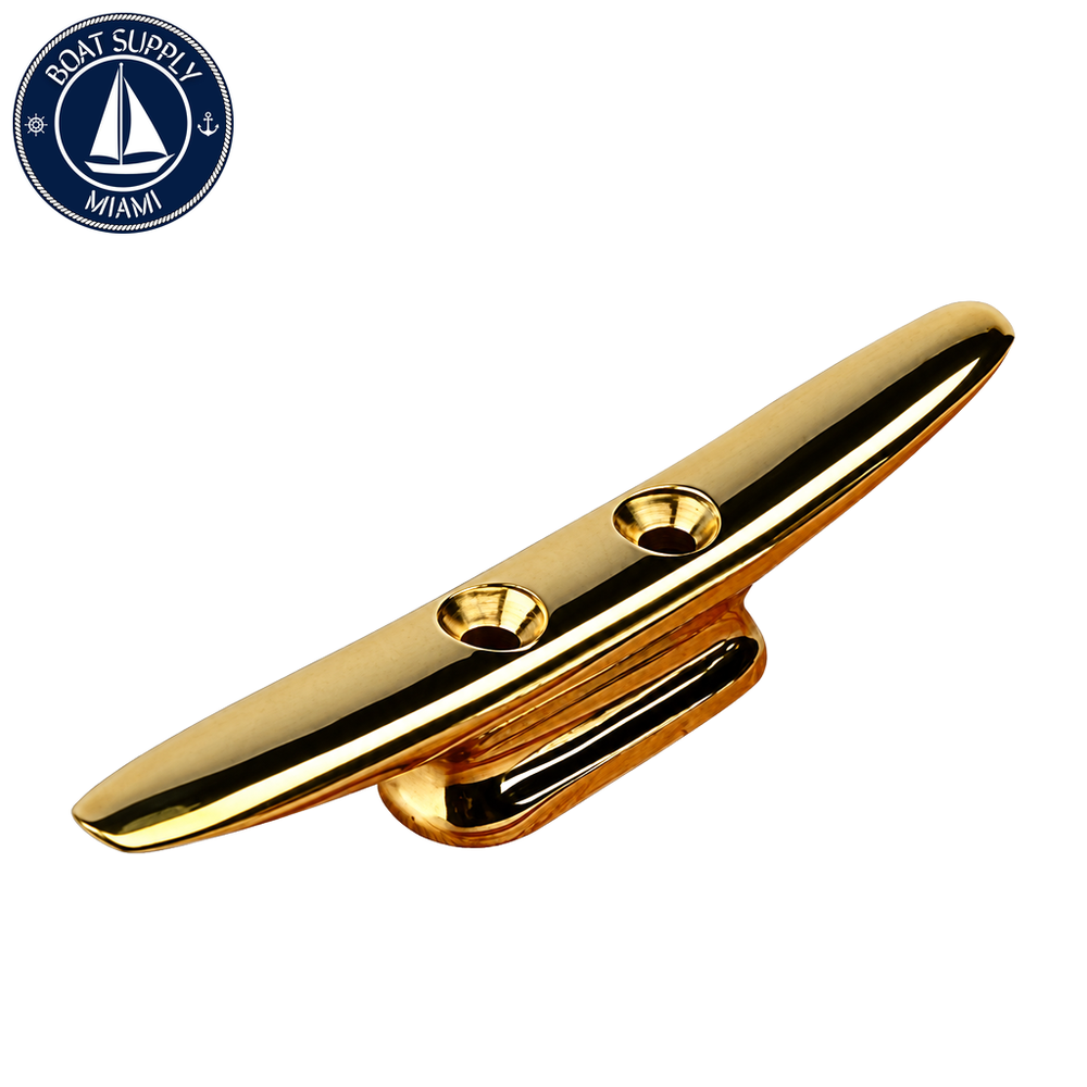 Sea-Dog 042103 Closed Base Marine Cleat 3" Chrome Plated Brass