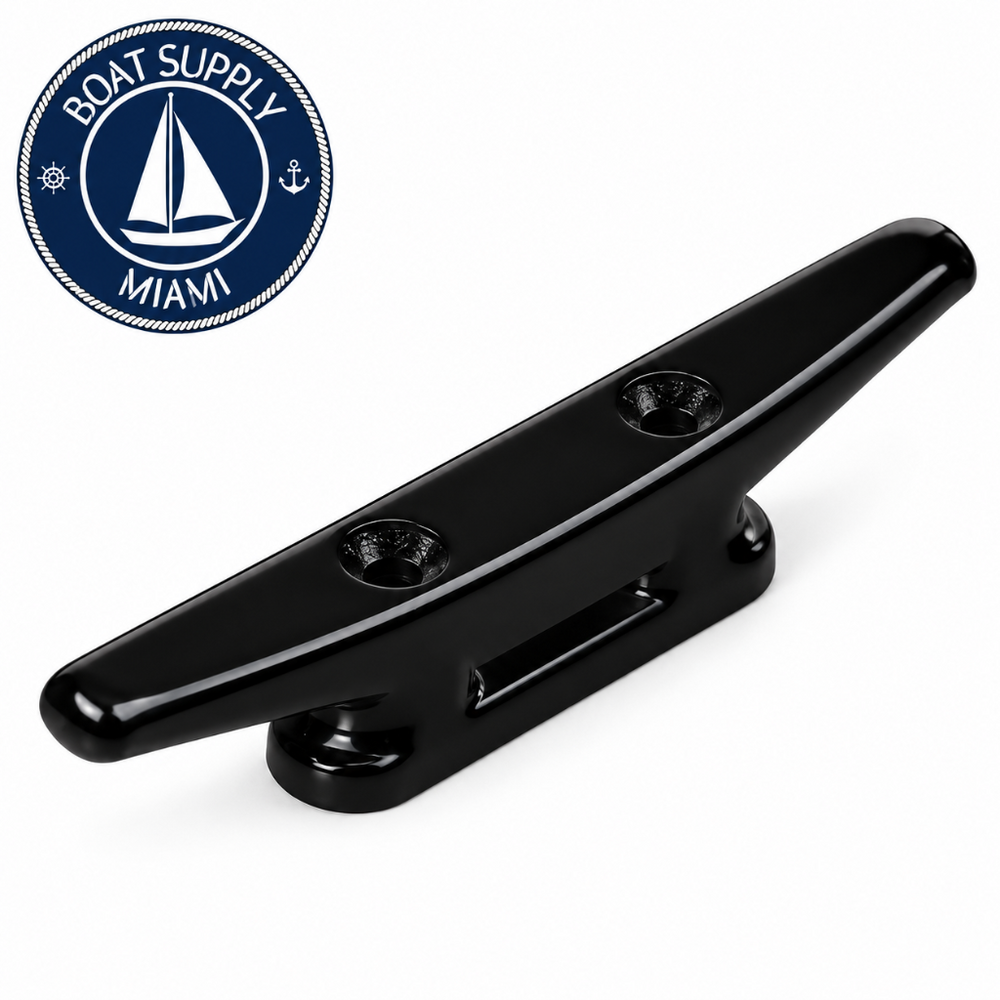Sea-Dog 043030 Open Base Nylon Cleat 3" Black, Bulk