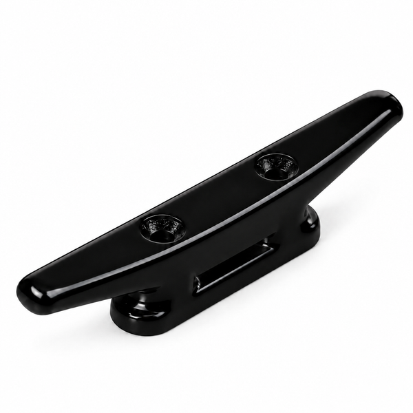 Sea-Dog 043040 4" Black Open Base Nylon Marine Cleat, Bulk - Product View