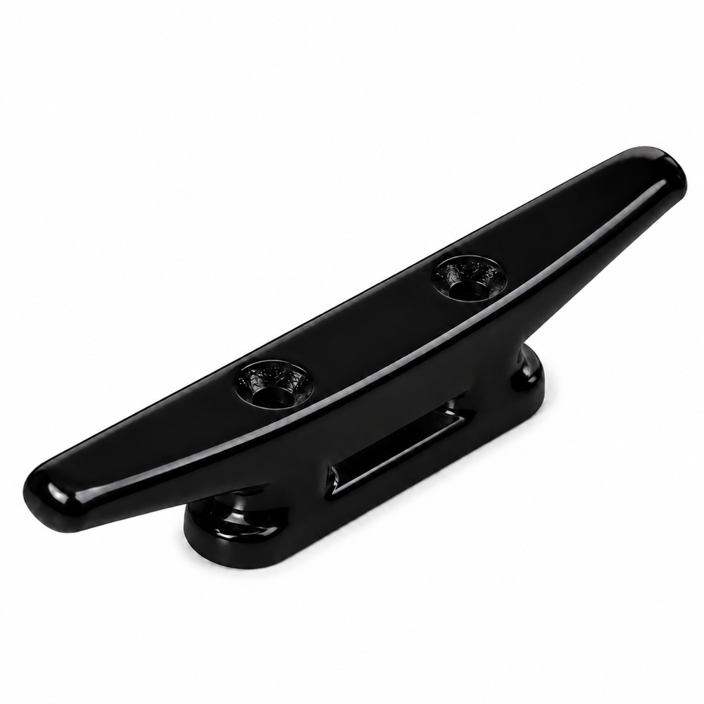 Sea-Dog 043065-1 Open Base Nylon Cleat 6-1/2" Black - Product View