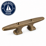 Sea-Dog 043342-1 Heavy Duty Nylon Cleat 4-1/2" Flat Dark Earth, 2-Pack