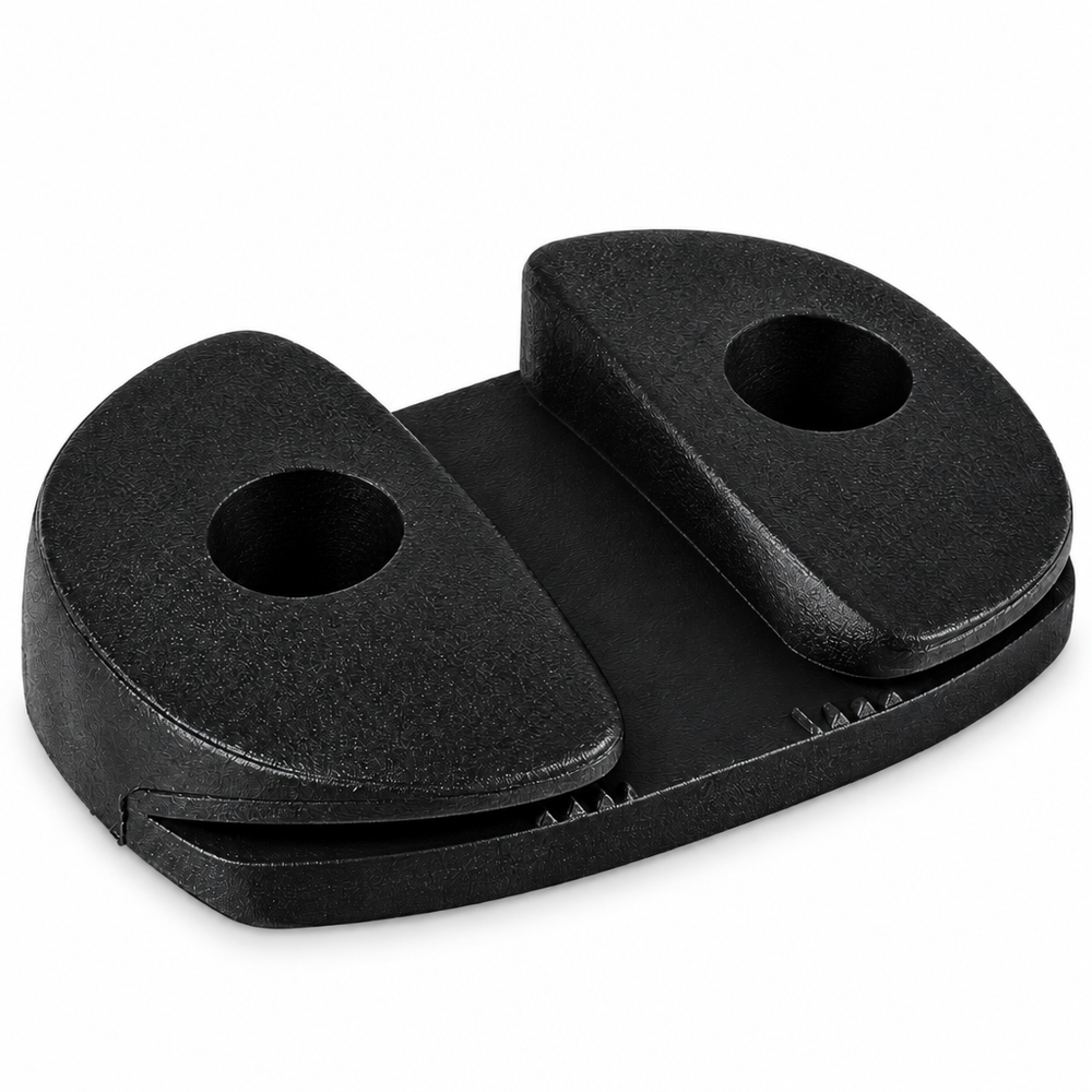 Sea-Dog 043550-1 Zig Cleat 2-3/8" Black Nylon - Product View