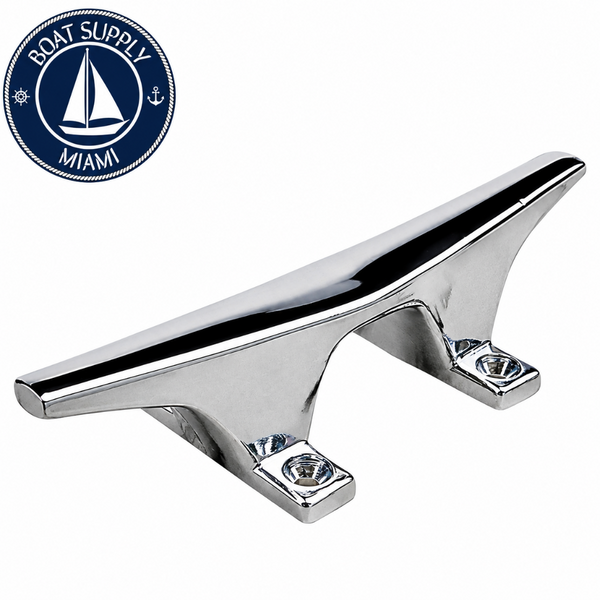 Sea-Dog 044104-1 4-1/2" Chrome Plated Zinc 4-Hole Marine Cleat