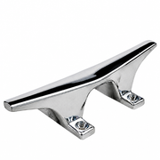 Sea-Dog 044106-1 6" Chrome Plated Zinc 4-Hole Marine Cleat - Product View