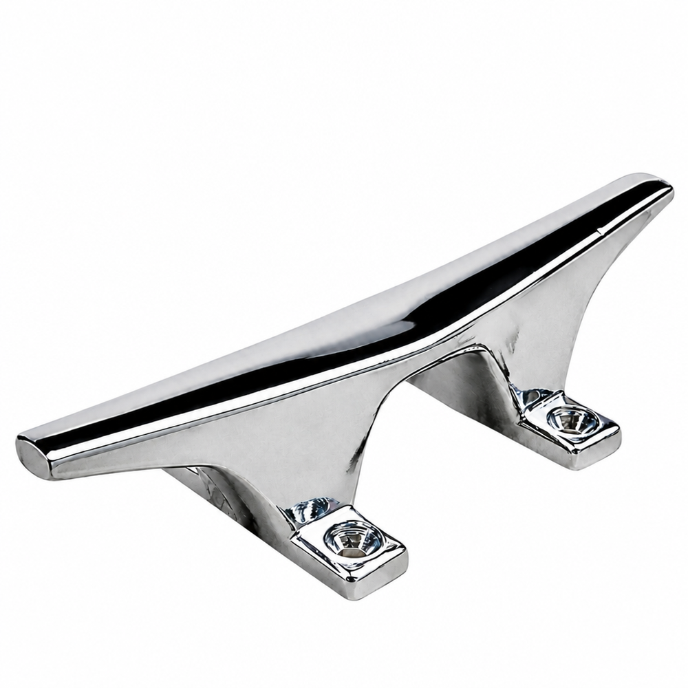 Sea-Dog 044106-1 6" Chrome Plated Zinc 4-Hole Marine Cleat - Product View
