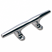 Sea-Dog 044604-1 4" Chrome Plated Zinc Open Base Cleat - Product View