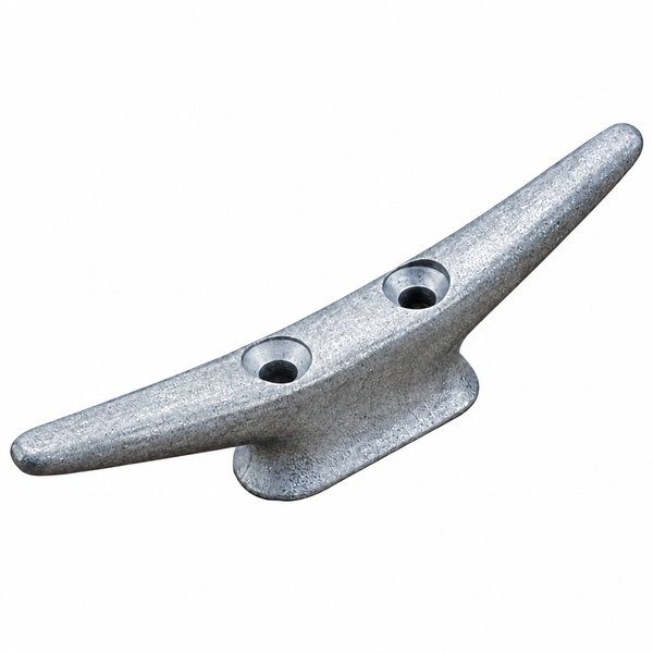 Sea-Dog 046105-1 Closed Base Aluminum Marine Cleat 5" Flat Head - Product View