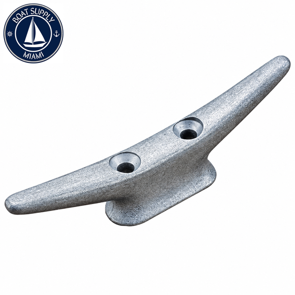 Sea-Dog 046105-1 Closed Base Aluminum Marine Cleat 5" Flat Head