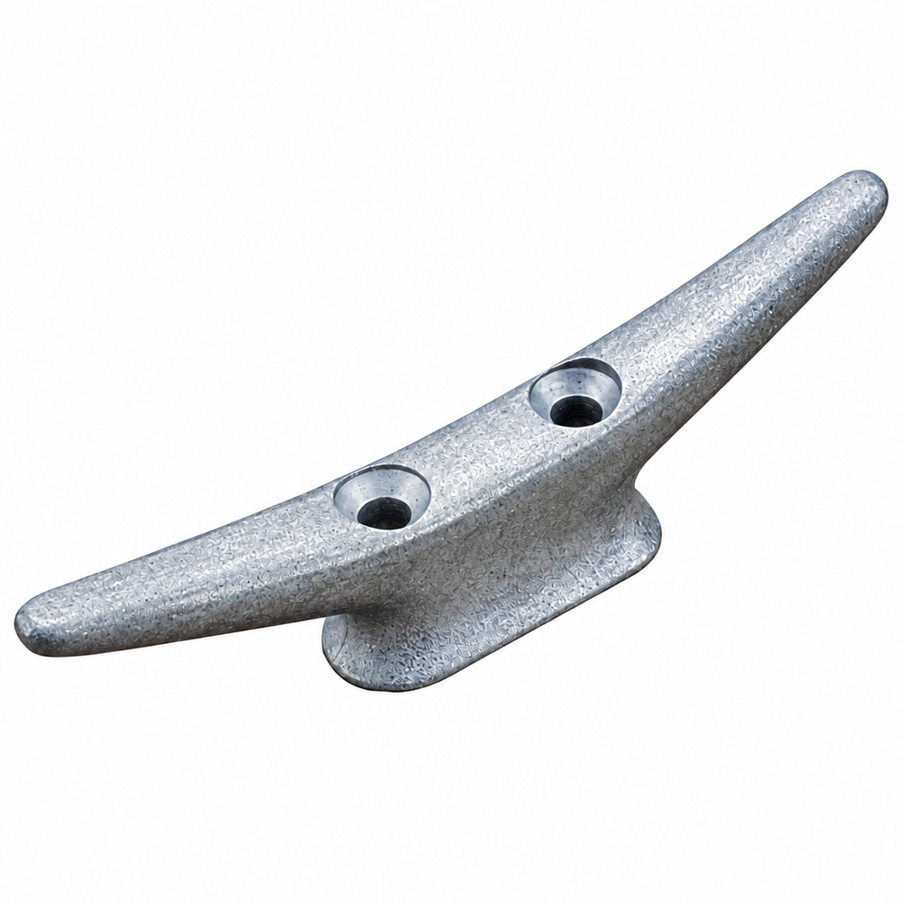 Sea-Dog 046106-1 Aluminum Closed Base Flat Top Cleat 6" - Product View