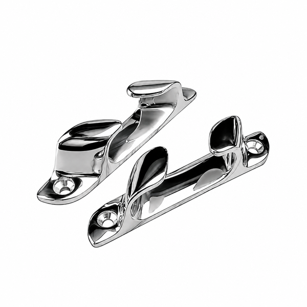 Sea-Dog 060040-1 4-3/4" Stainless Steel 316 Bow Chocks, Pair - Product View
