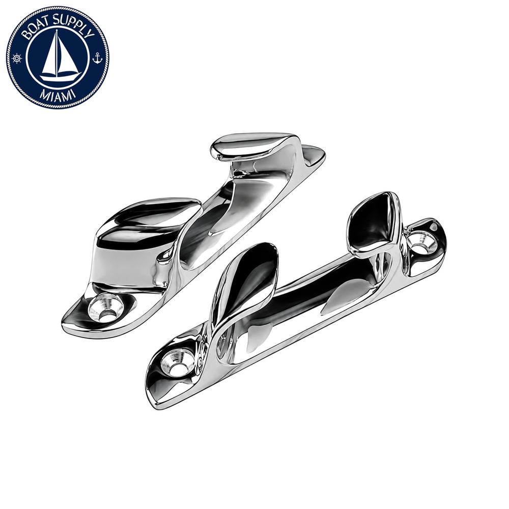 Sea-Dog 060043-1 6" Stainless Steel 316 Bow Chocks, Pair