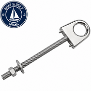Sea-Dog 079133-1 Bow Eye 3/8" x 3" Chrome Plated Zinc