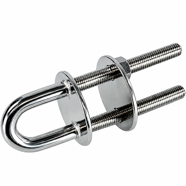 Sea-Dog 080098 Reinforced Transom Eye 5/8" x 8" 304 Stainless Steel - Product View
