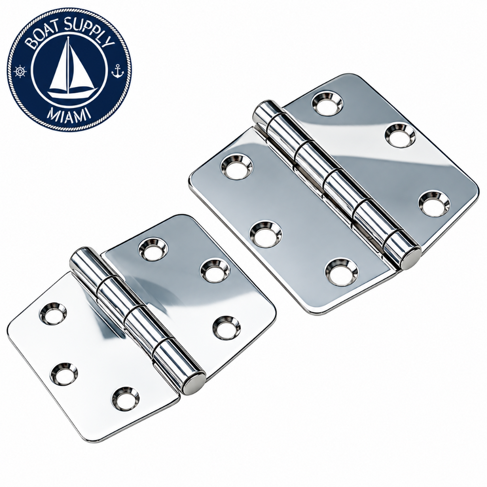 Sea-Dog 201800-1 2-3/8" x 2-7/8" 304 Stainless Steel Marine Door Hinge