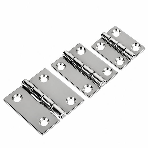 Sea-Dog 203071-1 1-1/2" x 2" 304 Stainless Steel Marine Damped Hinge - Product View