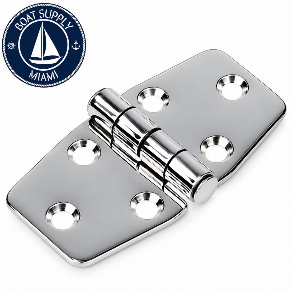 Sea-Dog 203530-1 2-7/8" x 1-1/2" 304 Stainless Steel Marine Dampening Hinge