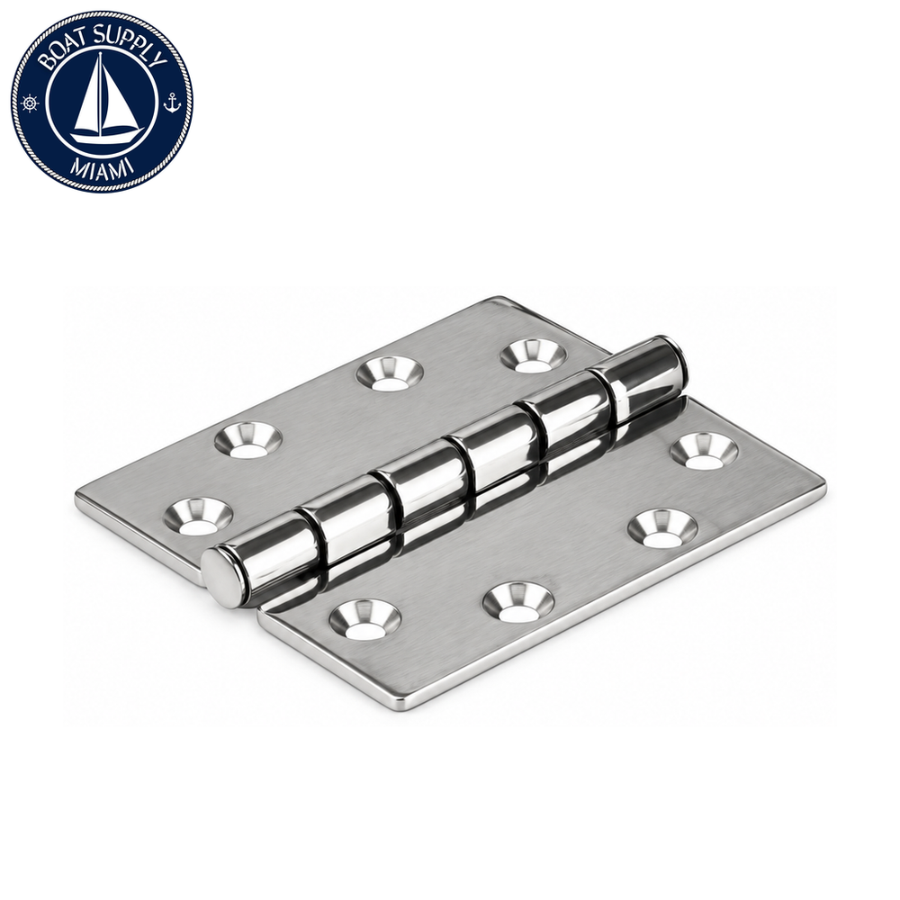 Sea-Dog 205225 4" x 4" Marine Butt Hinge - 316 Stainless Steel