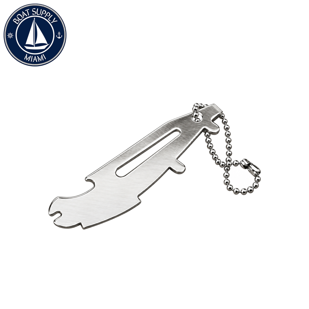 Sea-Dog 335695-1 Deck Plate Key 4" Stainless Steel 304