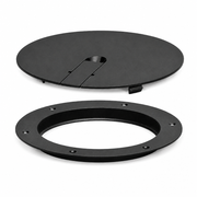 Sea-Dog 336410-1 Low Profile Pop-Out Deck Plate 6" White - Product View