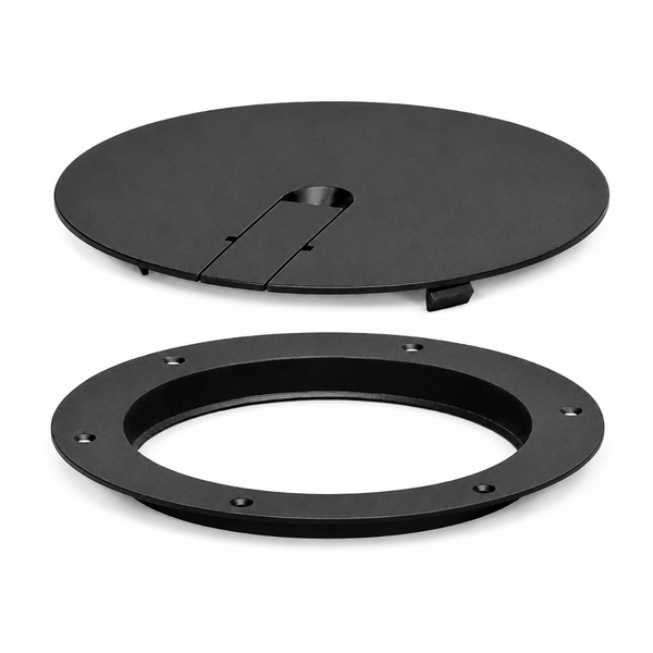 Sea-Dog 336410-1 Low Profile Pop-Out Deck Plate 6" White - Product View