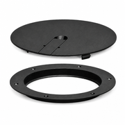 Sea-Dog 336411-1 Low Profile Pop-Out Deck Plate 6" Black - Product View